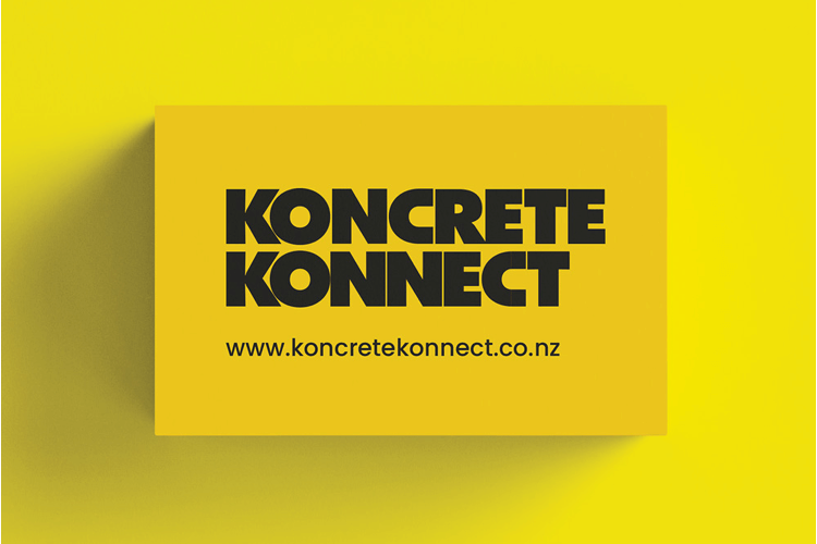 Koncrete Konnect Concrete Prodcuts Logo Designed by DesignHall.co.nz